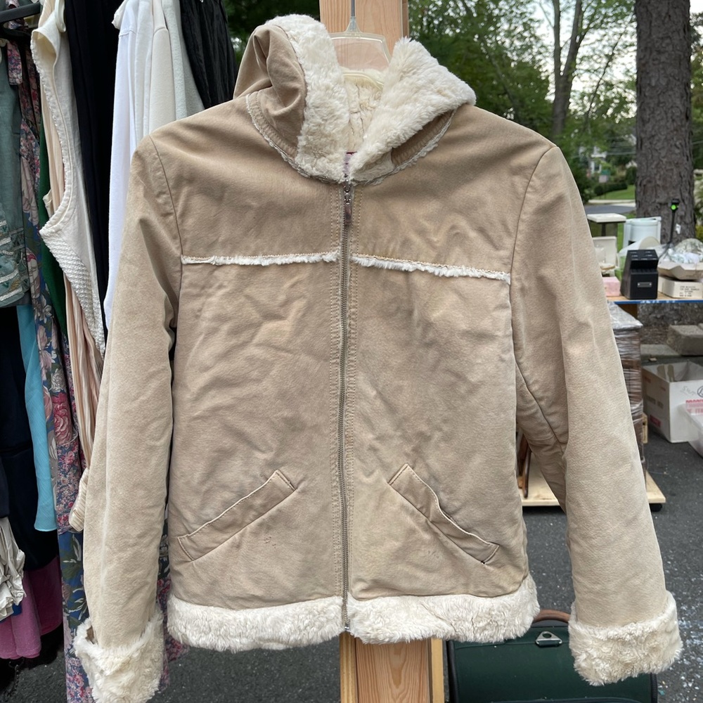 Suede coat